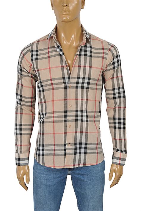 long sleeve burberry shirt free shipping|Burberry men's shirts 3x.